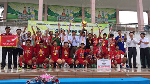 Khởi tranh giải bóng đá Thanh Hoá - Huda Cup 2019