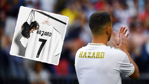 Hazard sắp được 'thửa' áo số 7 huyền thoại của Ronaldo