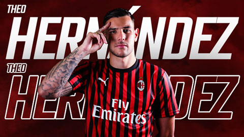 Theo Hernandez bổ sung năng lượng cho Milan