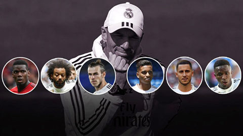 13 vấn đề Zidane phải giải quyết ngay ở Real