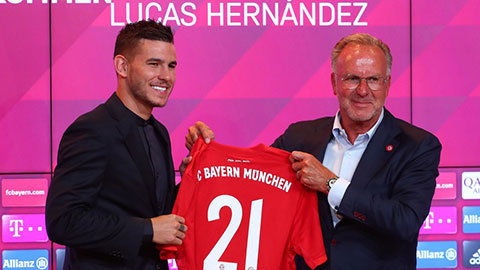 Tân binh Lucas Hernandez: 'Tôi có thể trở thành thủ lĩnh của Bayern'