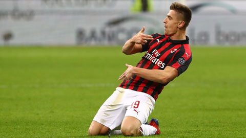 Krzysztof Piatek mặc áo số 9 của Milan mùa tới: Lời nguyền 'số 9'