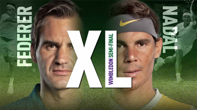 Bán kết Wimbledon 2019: Thư hùng Federer-Nadal