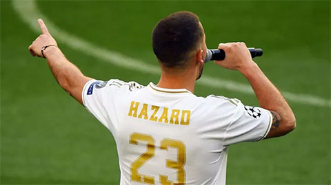 Tại sao Hazard muốn tiếp quản số áo của Beckham ở Real?