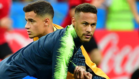 Tương lai của Neymar và Coutinho vẫn chưa được xác định