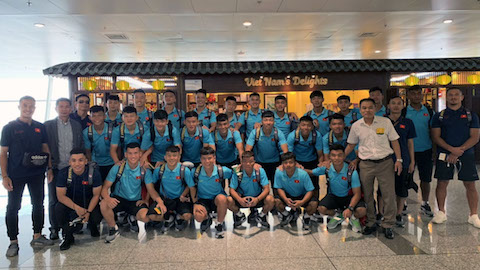Đội tuyển U18 Việt Nam tập huấn tại Nhật