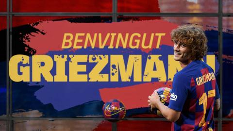 Griezmann chọn số áo lạ tại Barca
