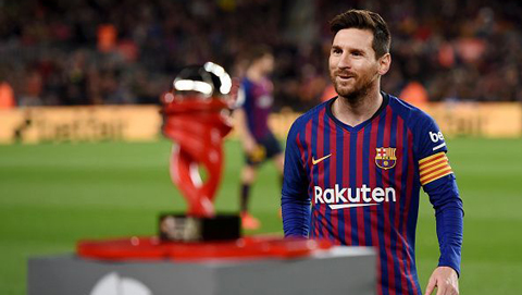 Choáng váng với số lần Messi được bầu xuất sắc nhất trận 9 năm qua