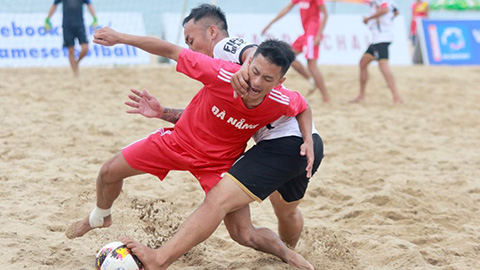 Đà Nẵng giành vé sớm vào chung kết Giải bóng đá bãi biển QG 2019
