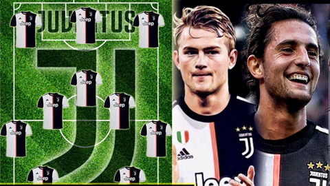 Đội hình Juventus mùa tới sẽ như thế nào sau sự xuất hiện của De Ligt?