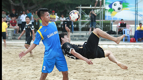 Gia Việt tiếc nuối nhìn Khánh Hoà vào chung kết giải bóng đá bãi biển QG