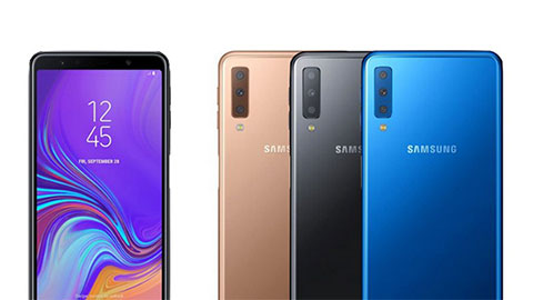 Samsung Galaxy A7 với 3 camera sau, pin 3300mAh bất ngờ giảm giá tại Việt Nam