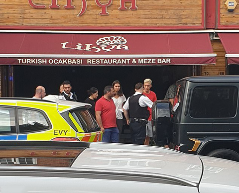 Vụ cướp xảy ra gần nhà hàng Likya ở London