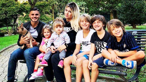 Icardi muốn ở lại Serie A vì… vợ mang bầu