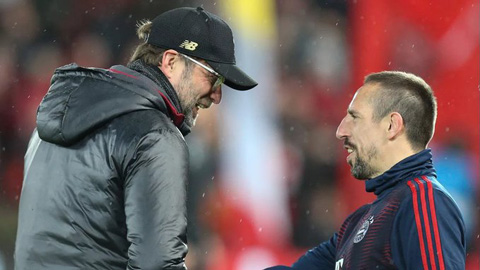 Klopp gây sốc bằng việc muốn đưa Ribery tới Liverpool