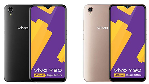 Vivo Y90 ra mắt với màn hình 'giọt nước', pin 4030mAh, giá chỉ 2,7 triệu đồng