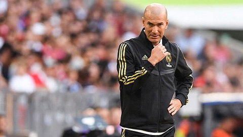 Thua trận, Zidane vẫn tự tin vào dàn sao của Real