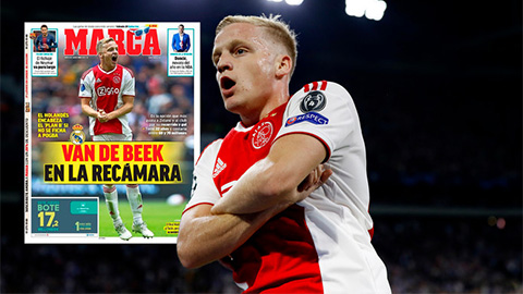 Ajax đồng ý bán Van de Beek cho Real