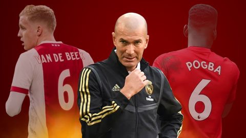 Zidane vẫn khao khát Pogba nhưng đã dự phòng phương án B