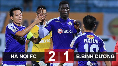 Hà Nội FC 2-1 B.Bình Dương: Vươn lên đầu bảng