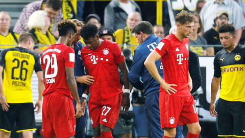 Bayern vẫn có thu hoạch sau thất bại trước Dortmund