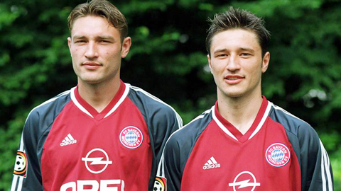 Anh em Kovac từng cùng thuộc biên chế Bayern với tư cách cầu thủ