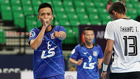 Thái Sơn Nam đối đầu với CLB của Trung Quốc ở tứ kết giải futsal châu Á