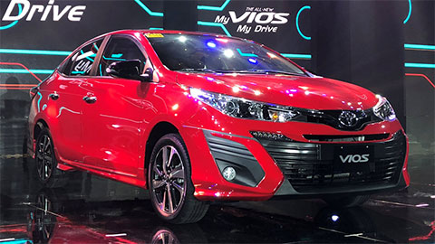 Toyota Vios vẫn là mẫu xe bán chạy nhất