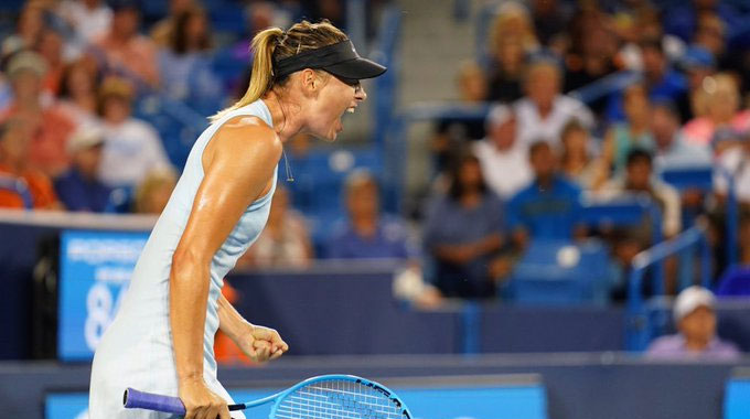 Sharapova thắng trận khi trở lại Cincinnati sau 5 năm