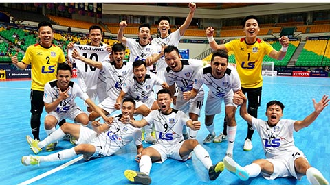 Bán kết giải futsal CLB châu Á: Đối thủ đến từ Nhật của Thái Sơn Nam mạnh cỡ nào?