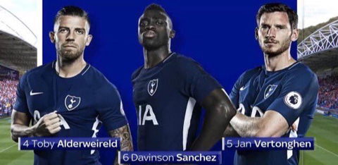 Việc tung cả 3 trung vệ Vertonghen, Sanchez và Alderweireld có thể giúp Tottenham ngăn cản hàng công biến hóa của Man City