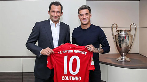 Coutinho chính thức sang Bayern theo dạng mượn (om)