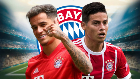 Coutinho liệu có thể thay thế thành công James ở Bayern?