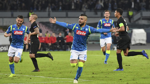 Napoli nhắm danh hiệu nhưng không phải Serie A