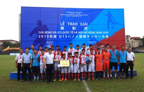 U13 Hà Nội đoạt giải nhì