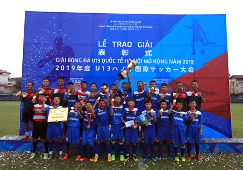 U13 Quảng Ninh vô địch