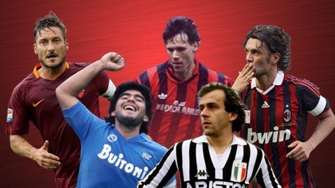 10 cầu thủ vĩ đại nhất lịch sử Serie A