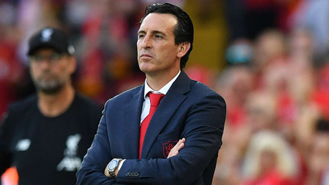 Emery lạc quan dù Arsenal thua đậm Liverpool