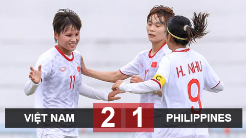 Việt Nam 2-1 Philippines: Việt Nam vào chung kết AFF Cup nữ