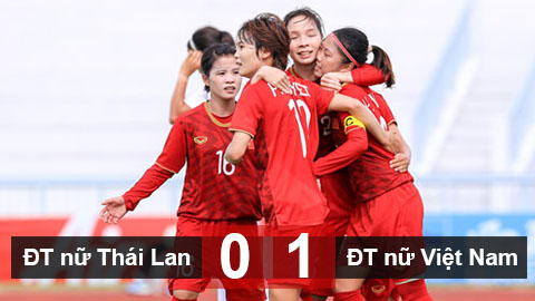 ĐT nữ Việt Nam vô địch Đông Nam Á sau chiến thắng nghẹt thở trước Thái Lan