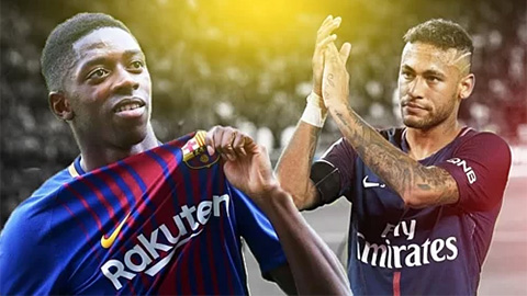 Vụ Barca mua lại Neymar nguy cơ đổ bể vì Dembele 'phá đám'