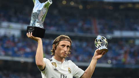Modric đã giành vô số danh hiệu trong màu áo Real