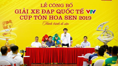 Giải xe đạp quốc tế VTV - Cúp Tôn Hoa Sen 2019: 12 đội đua tham dự