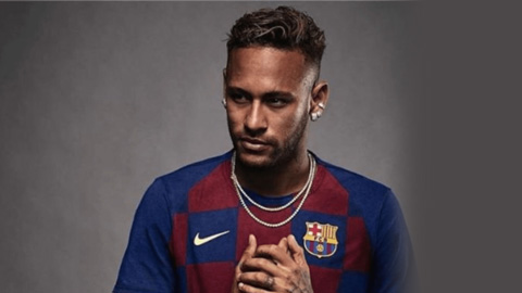 Nhà tài trợ khoe Neymar mặc áo Barca rồi xóa chỉ sau ít phút
