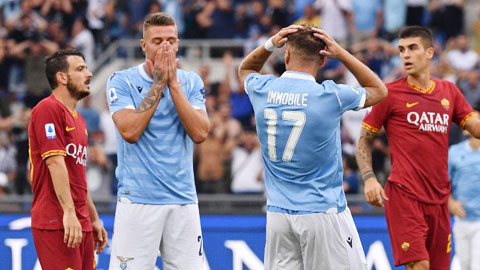 Lazio 1-1 Roma: Trận derby ma ám rực lửa!