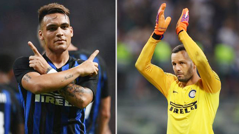 Inter sẵn sàng gia hạn với Handanovic & Lautaro