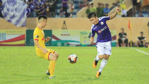 Hà Nội FC và DNH Nam Định chuẩn bị đấu bù vòng 22