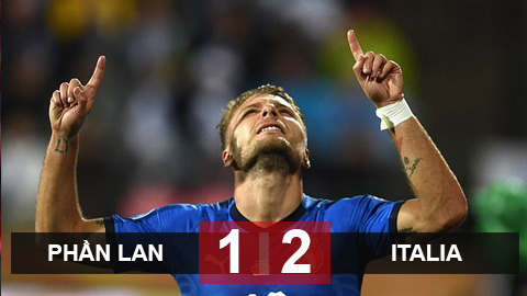 Phần Lan 1-2 Italia: Vượt khó trên sân Phần Lan, Italia 'cắt đuôi' đối thủ