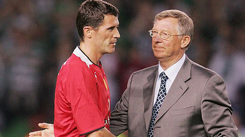 Roy Keane bất đồng với Sir Alex từ khi còn thi đấu cho M.U