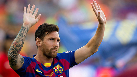Messi có thể vắng mặt ở trận mở màn Champions League